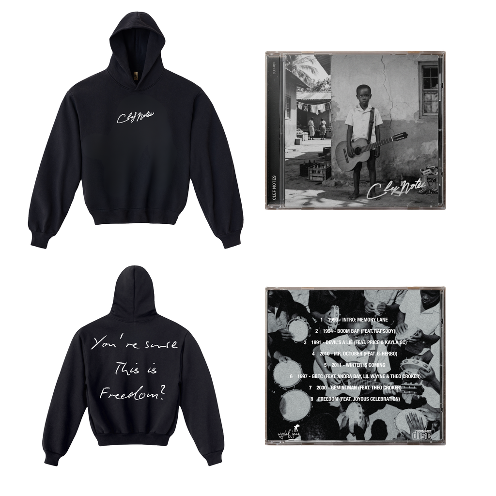 Clef Notes Freedom Pack (CD + Hoodie)